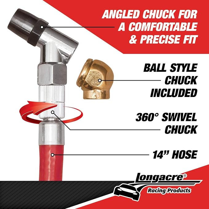 50417 0-60 PSI Analog Tire Pressure Gauge, 2 Inch