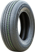 Eco Plush All-Season Passenger Car Touring Radial Tire-205/65R15 205/65/15 205/65-15 94V Load Range SL 4-Ply BSW Black Side Wall UTQG 400AA