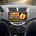 [4+64G Qualcomm 8 Core] for Hyundai Accent 2010-2016 Android 15 Car Stereo Wireless CarPlay Android Auto, 9" QLED Touch Screen Car Radio GPS DSP Hi-Res Bluetooth 5.1 Double Din Stereo 5G WiFi