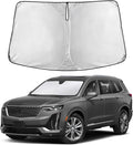 Windshield Sunshade Compatible for Cadillac XT6 2020-2023 2024 2025, Sun Visor for Front Windshield & Window Sun Shade Cover, UV Heat Blocker & Protector, Car Accessories