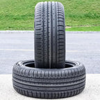 Set of 2 (TWO) Phi-R All-Season Passenger Car High Performance Radial Tires-205/50R15 205/50ZR15 205/50/15 205/50-15 89W Load Range XL 4-Ply BSW Black Side Wall UTQG 400AA