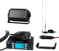 MB1 AM/FM CB Radio Kit, Portable CB Mobile Radio Kit with 5W Mini External Speaker and Magnetic Antenna, Noise Reduction, Emergency Channel 9/19, VOX, CB Radios Long Ranges for Trucker