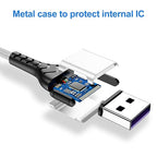 2Pack 10ft Fast USB Type C Charging Cable for Android/Phone/Pad/Laptop, Type C Charger Braided USB Cable Bright Silver