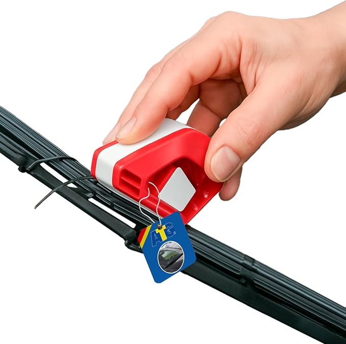Wiper Blade Cutter and Trimmer Tool – Windshield Wiper Repair Tool for Streaky Blades – Universal Wiper Restorer for Cars, Trucks and SUVs