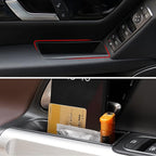 Compatible with Mercedes Benz C Class Door Storage Box W204, 2 Pcs Door Handle Pocket Storage Box Insert for C300 C400 C63 2008-2014 (for Sedan Only, Not for Coupe)