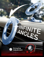 for iPhone MagSafe Car Mount [24 Strong Magnets] 360 Degrees Ultra Magnetic Phone Holder for Car Dashboard, Universal Car Phone Mount Magsafe Accessories for iPhone17 Pro Max Air 16 15 14, Blue