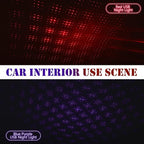 2 Pack USB Star Projector Night Light Adjustable Romantic Projector Car Interior Roof Lights Portable LED Night Star Lamp Atmosphere Decorations for Ceiling, Bedroom, Party