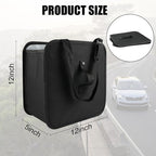 Foldable Car Trash Can, Collapsible Garbage Bag for Car, Hanging Waterproof Leakproof Trash Can Storage Bag, Automotive Interior Accessories, Multifunctional Car Storage Bag (3 Gallon)