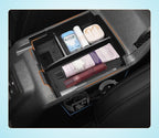 2 PCS Trunk Organizers for 2025 2026 Ford Bronco 4 Doors Automatic Transmission ONLY with Center Console Organizer, Door Handle Storage Not for manual transmission (Not for Sport & 2Door)