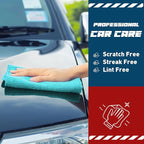 Microfiber Cleaning Cloths-15 Pack, Cleaning Rags, Microfiber Towels for Cars, Home 5 Colors Assorted (12x12 inches)