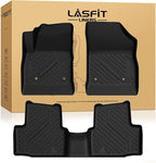 Floor Mats for Chevrolet Cruze 2016-2019 (Not Fit 2016 Cruze Limited), All Weather TPE Custom Fit Floor Mats for Cars, 1st and 2nd Row Car Floor Mats for Cruze Accessories Black