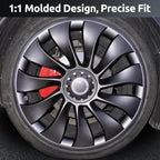 Wheel Rim Protector for Tesla Model Y Performance 21 Inch Überturbine Wheels All-in-one Car Tire Trim Rings Rim Case Hubcaps Wheel Cover 2020-2024 Model Y Accessories