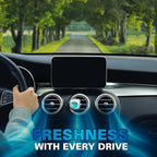 New Car Scent Car Air Freshener Vent Clip 6 Ct, Long Lasting | Up to 180 days, Natural Essential Oil, Car Fragrance Accessories for Women and Men, Odor Eliminator, 4 mL Each