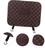 Car Seat Kick Pad Protector for Back Seat Cover Mat Scuff Carseat Back Protector Easy for Upholstery
