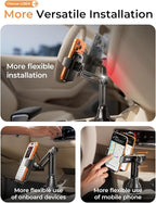 Upgraded Version Cup Holder Phone Holder 360° Adjustable Long Neck Car Phone Mount Golf Cart Phone Holder, Truck Jeep Accessories for iPhone 17 Air Pro Samsung Google and All 4-7'' Phone