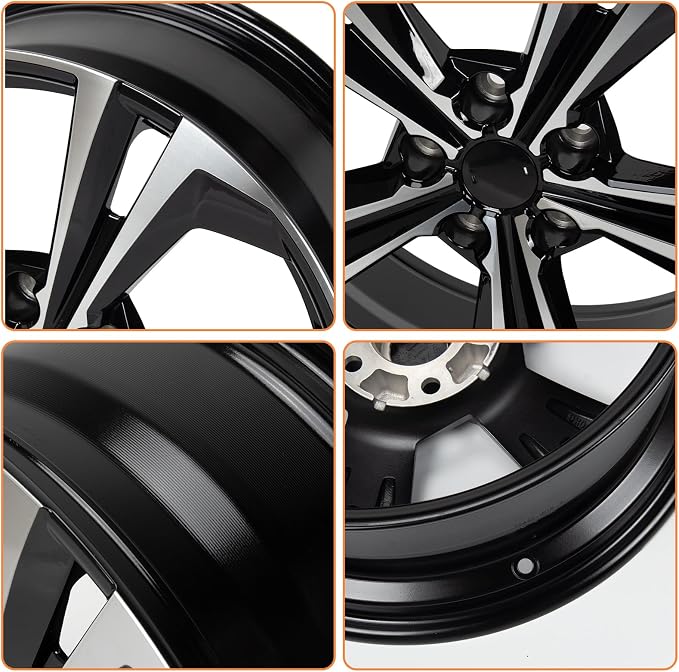 Replacement New 18'' x 7.5" Aluminum Alloy Wheel Rim Compatible with Nissan Sentra SR 2020-2022, Factory Replacement Rim, OE Direct Replacement