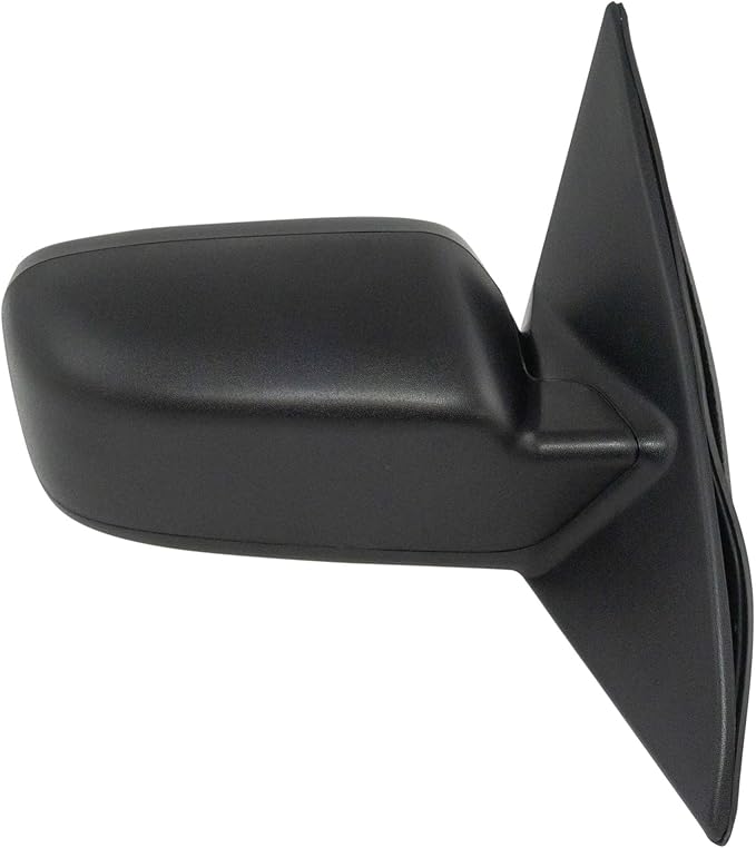 Passenger Side Power Heated Mirror Textured Black with Puddle Light Spotter Compatible with 2011-2012 Ford Fusion, 2011 Mercury Milan FO1321424
