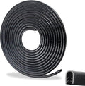 16.4FT Car Door Edge Guards Black, U-Shaped Car Door Protector with Metal Clips, No Adhesive Needed, for Most Cars
