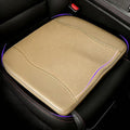 Comfort Memory Foam Car Seat Cushions For Driving,Beige Booster Cushion Pad | Ergonomic Height Cushion, Sciatica & Lower Back Pain Relief Pillow, Comfort Seat Pad for Car Office Wheelchair Short People