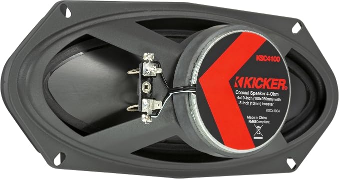 51KSC41004 KS-Series 4x10 Coaxial Speakers with.5" tweeters, 4-Ohm, Pair