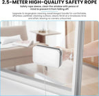 Magnetic Window Cleaner - Windshield Cleaner Tool, Double-Sided Magnetic Glass Cleaner with Anti-Falling Rope, 3-10mm Thickness for Car & Home High Rise Glass