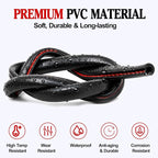 32Ft (10M) Car Door Edge Protector, Anti-Collision Car Door Entry Guard Protective Strip, Doors Edge Trim U Shape Edge Guards for Cars Trucks Suvs (Black-10M)