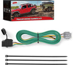 4 Pin Trailer Wiring Harness 55441 Custom for 2005 2006 2007 2008 2009 2010 2011 2012 2013 14 15 16 17 18 19 20 21 22 23 24 Nissan Frontier Xterra Pathfinder Suzuki Equator