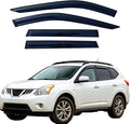 Out-Channel Window Visors Rain Guards for 2021-2025 Nissan Rogue S SV SL,Side Window Deflectors Vent Visors,No-Drill Weather Protection,Car Accessories-4pcs