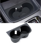 Cup Holder for Honda HRV/ZRV Accessories 2023 2024 2025 2026 Center Console Cup Holder Insert Silicone Cupholder Coaster Protector for HRV/ZRV Interior Black