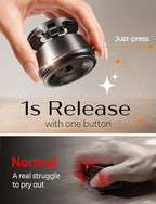Suction Phone Mount【2026 Auto Vacuum 3.0】, 360 Adjustable Magnetic Phone Holder for Car Dashboard Universal Magsafe Accessories Gifts for Men Women for iPhone 17 Pro Max Air 16 15 14 13 12