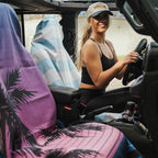 Athletic Running Towel, Full-Sized, Car Seat Cover - Performance Microfiber (Tropic Twilight)