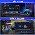 4G 128G for Mitsubishi Lancer 2007-2012 Radio CarPlay 10.1" Incell Touchscreen Car Stereo Android 15 Android Auto Bluetooth 5.0 GPS WiFi 15UI Backup Camera