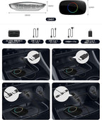 Wireless Carplay Adapter - Magic AI Box CarPlay Android Auto Wireless, Dual Wi-Fi & BT, Gen AI, HDMI Output, USB Playback, Video Box for YouTube, Netflix, Prime Video, Spotify CB4DT