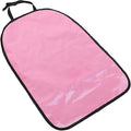 Car Kick Mats Back Seat Protector for Seat Kick Mats Automotive Interior Protectors Pink Faux Leather Dirt and Mud Resistant