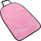 Car Seat Back Kick Mat Protector for Fake Leather Seat Back Kick Guard Pad Dirt and Scratch Resistant for Family Travel