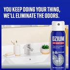 3.5 Oz. Air Sanitizer & Odor Eliminator for Homes, Cars, Offices and More, New Car Scent, 4 Pack (OZM-22-4)