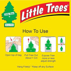 Car Air Freshener | Hanging Paper Tree for Home or Car | Morning Fresh | 3 Pack