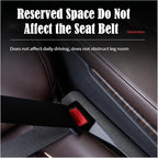 Car Seat Gap Filler Universal Fit Orgaziner for Car, SUV, Truck to Fill The Gap Between Side Seat and Console Stop Cellphone, Wallet, Keys, Coins from Dropping, 2 Pack (Black)