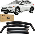 Vent Window Visors for Crosstrek 2018-2023 Impreza Hatchback 2017 2018 2019 2020 2021 2022 2023, in-Channel Rain Guards, Original Window Deflectors-4PCS