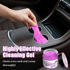 Car Cleaning Gel (Purple,Lavender) Cleaning Putty Universal Dust Cleaning Car Interior Cleaner Keyboard Dust Remover Car Slime Gifts for Men Women Girl（1 Pack）