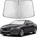 Windshield Sunshade Compatible for Mazda 6 2014-2019 2020 2021, Sun Visor for Front Windshield & Window Sun Shade Cover, UV Heat Blocker & Protector, Car Accessories