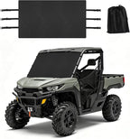 800D UTV Windshield Snow Cover Compatible with Can-Am Defender 2016-2025 and Polaris Ranger XP 1000 2017-2025 (Not RZR), Waterproof Transport Windshield Protector UTV Frost Sunshade Cover