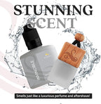 Invcturs Inspired Gift Set Car Air Freshener for Men | Car Air Freshener with Vent Clip 38ml Gift Set | Odor Eliminator | Marine Citrus, Warm Woods, Grapefruit | Automotive Perfume Diffuser by
