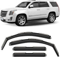 in-Channel Incredibly Durable Rain Guards for Cadillac Escalade 2015-2020, Original Window Deflectors, Vent Window Visors, Vent Deflector, 4 pcs. - 615289