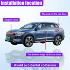 32Ft (10M) Car Door Edge Protector, Self-Adhesive Scratch Resistant U Shape Auto Door Edge Guard Decoration, Anti-Collision Car Doors Trim Strip Protector for Truck, SUV, Sedan (Red-10M)