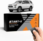 Remote Starter Kit for Toyota 4Runner (2020, 2021, 2022) Vehicles | Key Ignition | Plug & Play Install | Lock 3X to Remote Start | Zero Wire Splicing