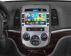 4G 64G for Hyundai Santa Fe 2006-2012 Android 15 Car Radio Wireless Carplay Android Auto 7 Inch Touch Screen Bluetooth5.0/FM/WiFi/GPS Navi/SWC