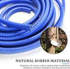 U Shape Rubber Seal Car Edge Trim, Automotive Door Protector, No Glue Required, Universal for Most Cars (Blue/10FT)