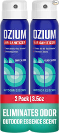 3.5 Oz. Air Sanitizer & Odor Eliminator for Homes, Cars, Offices and More, Outdoor Essence Scent, 2 Pack