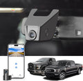 Mangoal Front 4K Rear 1080P Dash Cam for F150 2013-2017 F250-F450 2015-2019 | F250 F350 F450 Super Duty 2015-2019, OEM Style, XLT Lariat King Ranch Raptor, UHD 2160P Video, WiFi & App, 128GB Card(B)